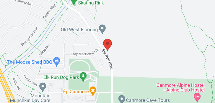 map of #5 200 Elk Run Boulevard BV